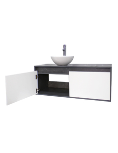 Combo de Gabinete Con Ovalin y Monomando + Gabinete Organizador Esbly - Decomobil