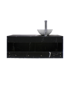 Gabinete Para Baño Luxury Smooth Con Ovalin Y Monomando