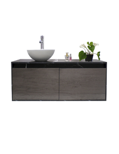 Gabinete De Baño Con Lavamanos Y Espejo Decorativo NYON - Decomobil