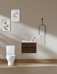 Gabinete Para Baño Con Lavamanos Y Monomando Vanity - tienda en línea