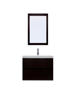 Gabinete Para Baño Con Lavamanos Y Espejo Decorativo SION - Decomobil