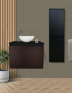 Combo de Gabinete Para Baño Ovalin y Monomando + Gabinete Organizador Kitay - Decomobil