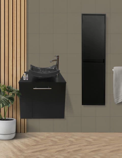 Combo De Gabinete Para Baño Lavamanos Y Monomando Izquierdo + Gabinete Organizador Garnier - Decomobil