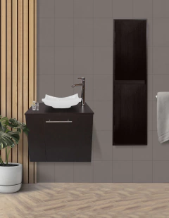 Combo De Gabinete Para Baño Lavamanos Y Monomando Izquierdo + Gabinete Organizador Garnier