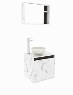 Combo Gabinete De Baño KUSCO Y Botiquín Con Espejo - tienda en línea