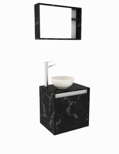 Combo Gabinete De Baño KUSCO Y Botiquín Con Espejo en internet