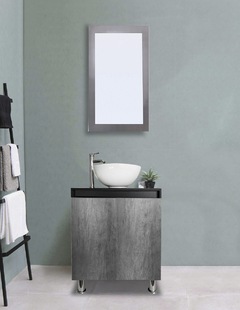 Gabinete De Baño Para Lavabo Con Espejo Decorativo MAYA en internet