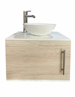 Gabinete para Baño con Ovalin Y Espejo Decorativo ZÚRICH - comprar en línea