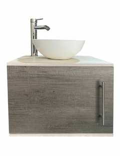 Imagen de Gabinete para Baño con Ovalin Y Espejo Decorativo ZÚRICH