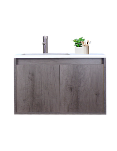 Imagen de Gabinete De Baño RODRIGO Con Lavabo Y Llave Minimalista.