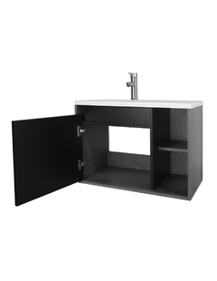 Gabinete De Baño CARLO Con Lavabo Y Llave Minimalista - tienda en línea