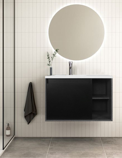 Gabinete De Baño CARLO Con Lavabo Y Llave Minimalista en internet