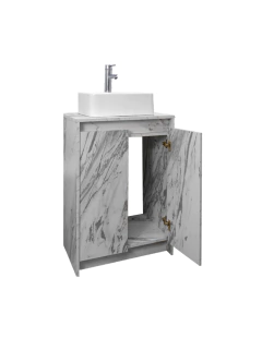 Gabinete Para Baño Con Lavabo Y Llave VARENNA Minimalista en internet