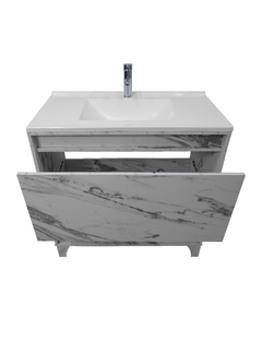 Gabinete De Baño Con Lavabo HIMALAYA , Llave y Cajon Minimalista en internet