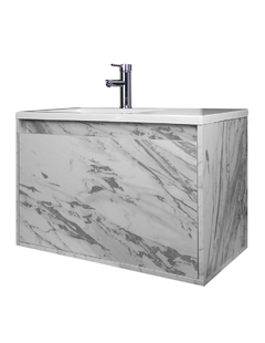 Gabinete De Baño TURNER Con Lavabo y Llave Minimalista - Decomobil