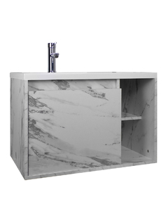 Imagen de Gabinete De Baño CARLO Con Lavabo Y Llave Minimalista