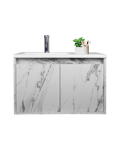 Gabinete De Baño RODRIGO Con Lavabo Y Llave Minimalista.