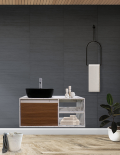 Gabinete Para Baño Con Lavamanos Y Monomando ODIN - Decomobil