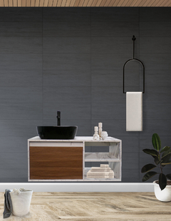 Gabinete Para Baño Con Lavamanos Y Monomando ODIN - Decomobil