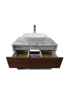 Gabinete De Baño Con Llave Y Lavabo Minimalista ROY