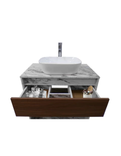 Gabinete De Baño Con Llave Y Lavabo Minimalista ROY - comprar en línea