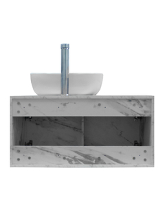 Imagen de Gabinete Para Baño SIMONE Con Lavamanos Minimalista