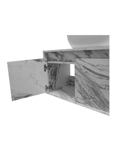 Gabinete Para Baño SIMONE Con Lavamanos Minimalista