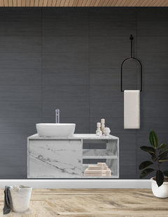 Gabinete Para Baño Con Lavamanos Y Monomando ODIN - tienda en línea