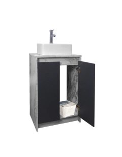 Gabinete Para Baño Con Lavabo Y Llave VARENNA Minimalista - comprar en línea