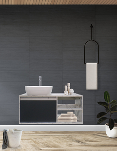 Gabinete Para Baño Con Lavamanos Y Monomando ODIN - Decomobil
