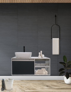 Gabinete Para Baño Con Lavamanos Y Monomando ODIN - Decomobil