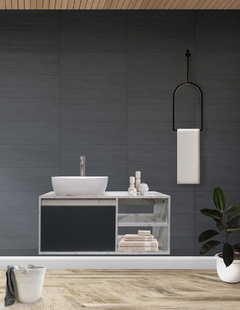 Gabinete Para Baño Con Lavamanos Y Monomando ODIN - Decomobil