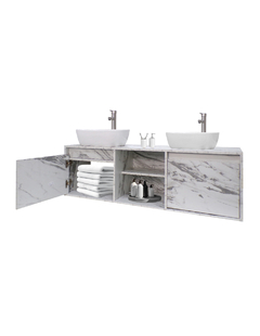 Gabinete De Baño DARCY De 140 Cm Minimalista Sin Lavamanos