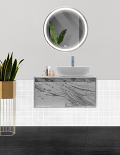 Gabinete De Baño Para Lavabo SIMONE Sin Lavabo Ni Llave - Decomobil