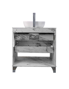 Gabinete De Baño Con Llave Y Lavabo Minimalista ROY - comprar en línea