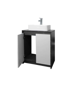 Gabinete Para Baño Con Lavabo Y Llave VARENNA Minimalista - tienda en línea