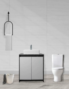 Gabinete Para Baño Con Lavabo Y Llave VARENNA Minimalista en internet