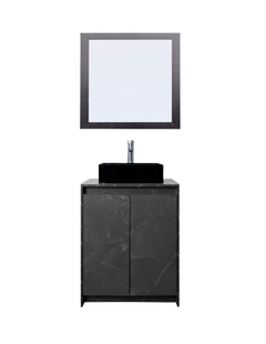 Gabinete De Baño Con Lavabo VARENNA Y Espejo Decorativo Decomobil en internet