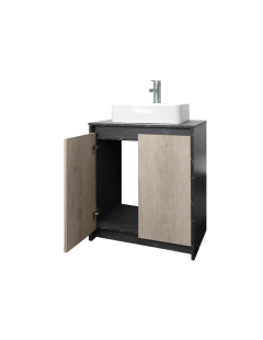Imagen de Gabinete Para Baño Con Lavabo Y Llave VARENNA Minimalista