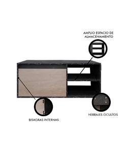 Imagen de Gabinete Para Baño SIN Lavamanos Y Monomando MARBELLA