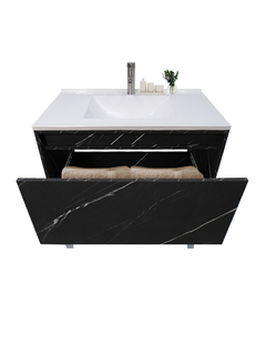 Gabinete De Baño Con Lavabo HIMALAYA , Llave y Cajon Minimalista - Decomobil