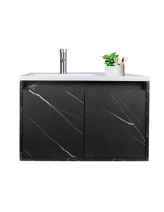 Gabinete De Baño RODRIGO Con Lavabo Y Llave Minimalista. - Decomobil