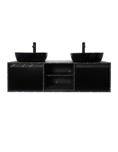 Gabinete De Baño Para Lavamanos Doble DARCY Minimalista en internet