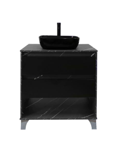 Gabinete De Baño Con Llave Y Lavabo Minimalista ROY