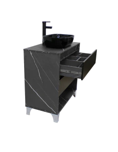 Gabinete De Baño Con Llave Y Lavabo Minimalista ROY en internet