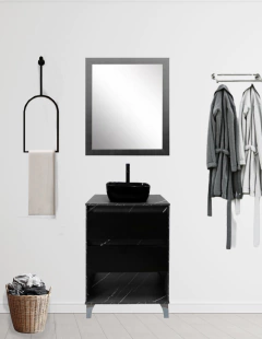 Gabinete De Baño Con Llave Y Lavabo Minimalista ROY - comprar en línea