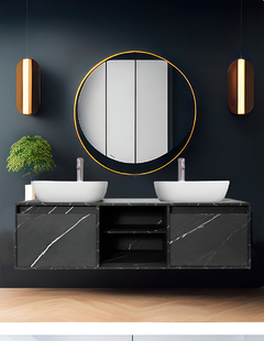 Imagen de Gabinete De Baño DARCY De 140 Cm Minimalista Sin Lavamanos