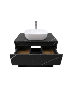 Gabinete De Baño Con Llave Y Lavabo Minimalista ROY