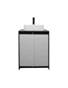 Imagen de Gabinete Para Baño Con Lavabo Y Llave VARENNA Minimalista
