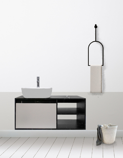 Gabinete Para Baño Con Lavamanos Y Monomando ODIN - Decomobil